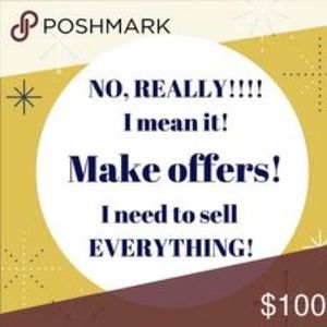 EVERYTHING!  Closet clean out make offers